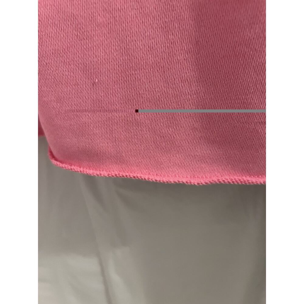 C&C California Pink V Neck Sun washed French Terry Popover Sz S NWT - Picture 5 of 7